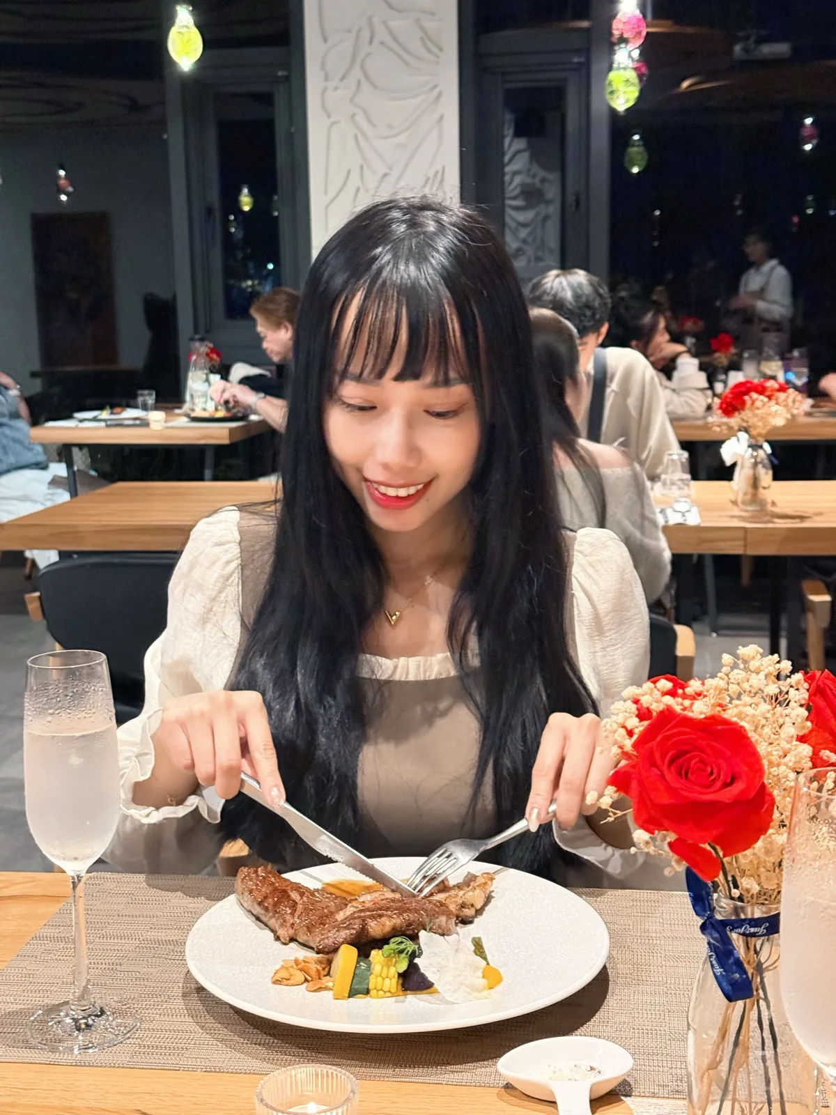 An intimate dinner for two at LOHERB Cuisine